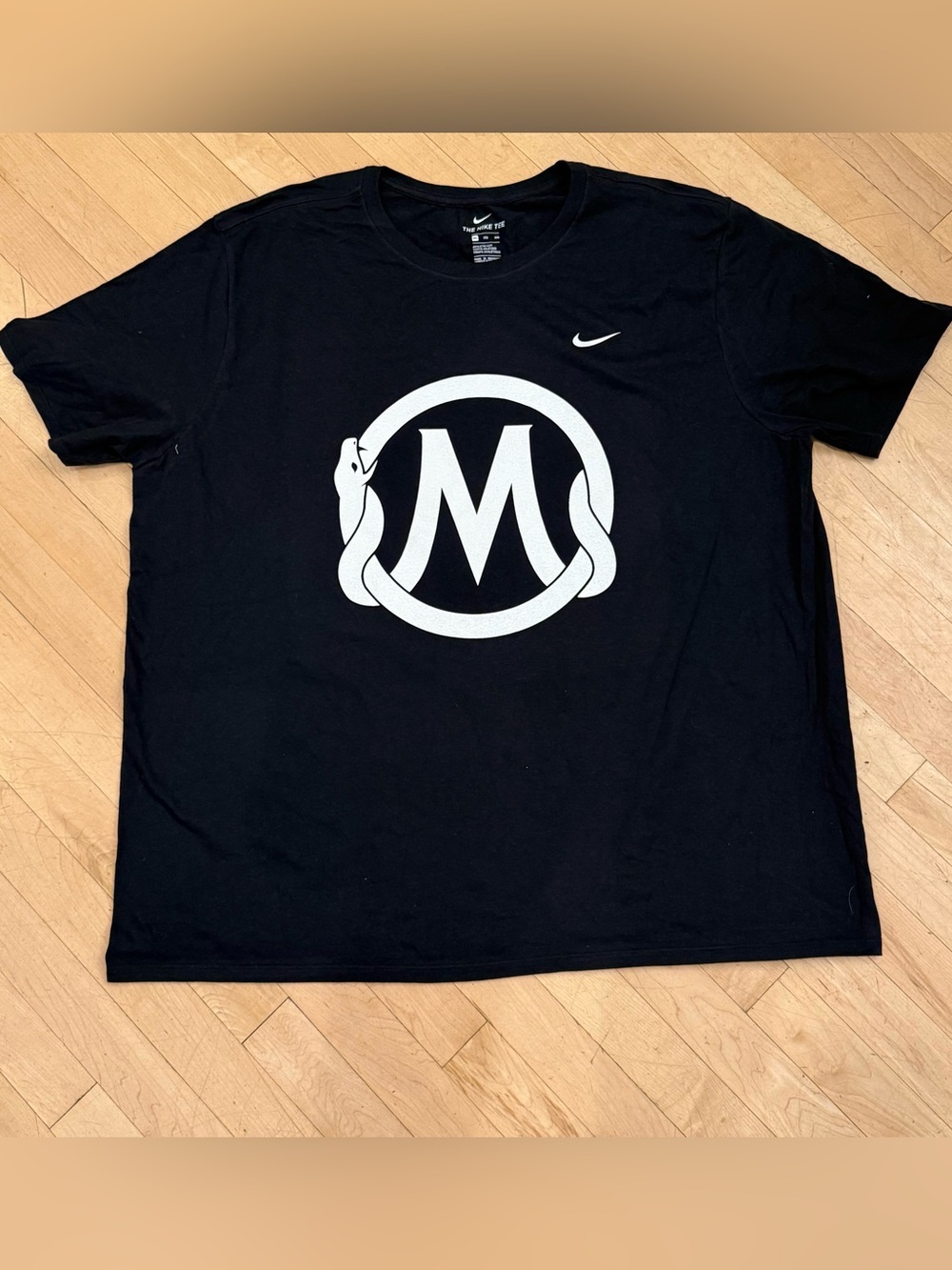 Nike Mamba Sports Academy Kobe Bryant Men’s Black 3XL T Shirt 100% cotton NEW